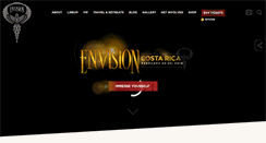 Desktop Screenshot of envisionfestival.com